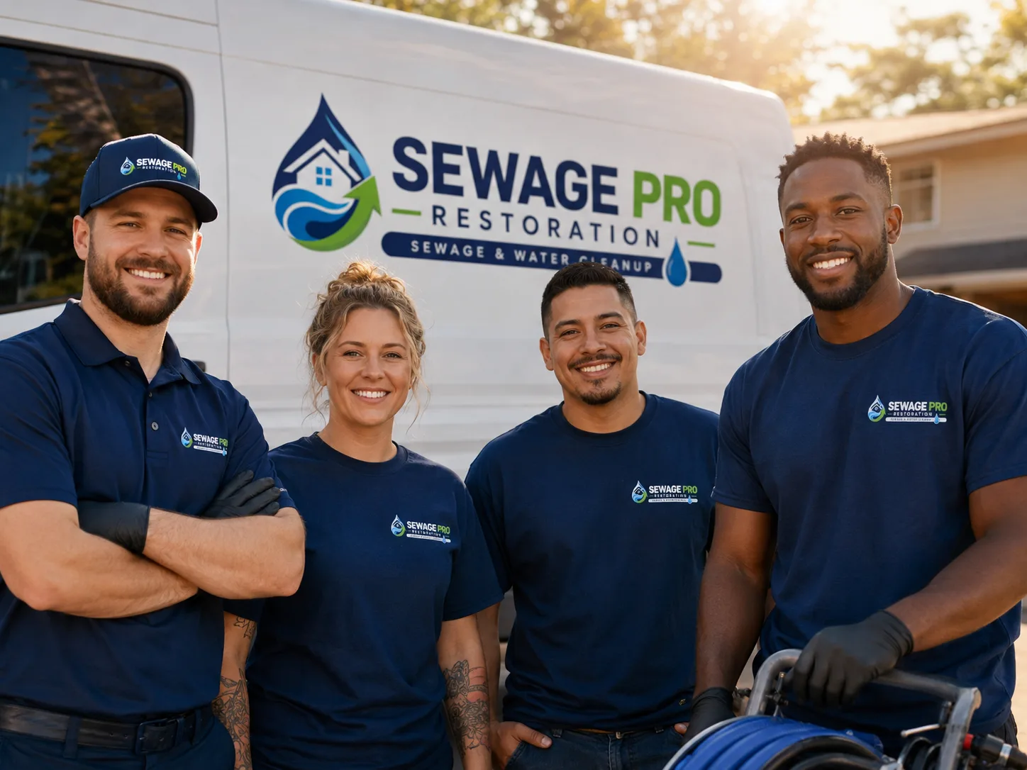 Sewage Cleanup Services company in Harvey, ND